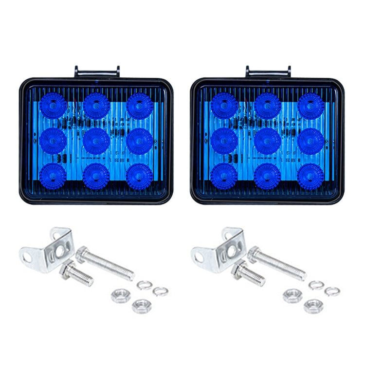 2 PCS ZS-7013 3 inch 9LEDs Strobe Waterproof Car / Truck Warning Light