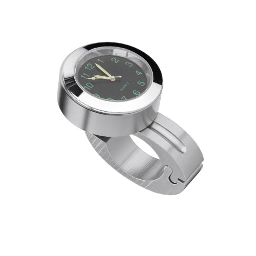 Motorcycle 22-25mm Handlebar Clock Quartz Watch with Lock