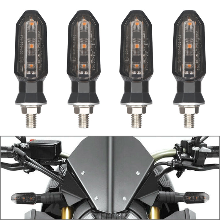 4 PCS MK-200 3LED Highlight Motorcycle Turn Signal Light