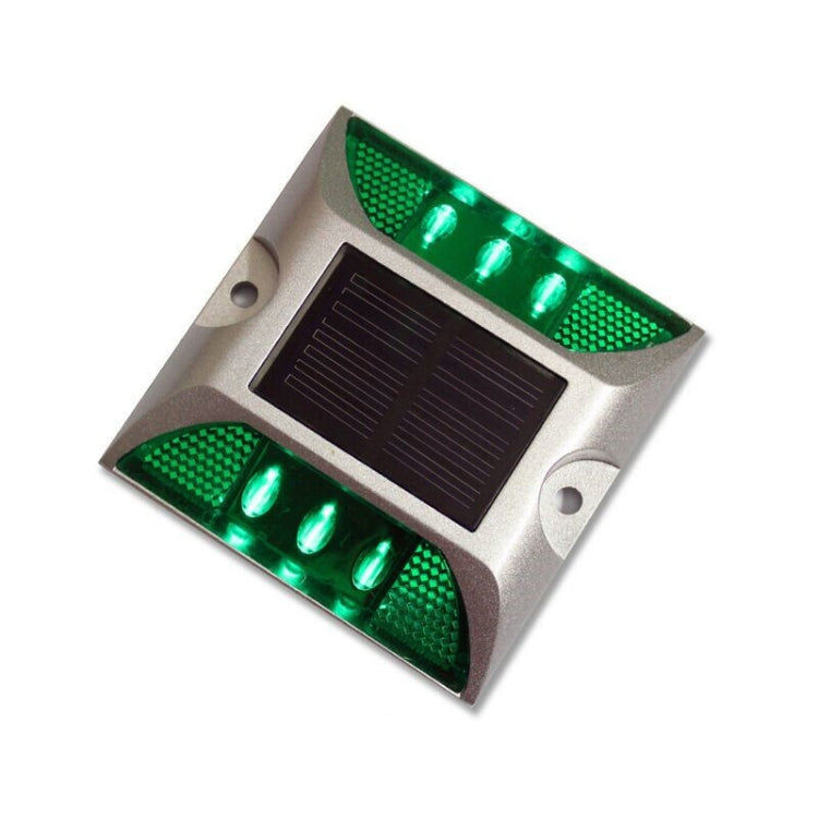 Solar Square Road Stud Light Car Guidance Light Road Deceleration Light, Flashing Bright Version