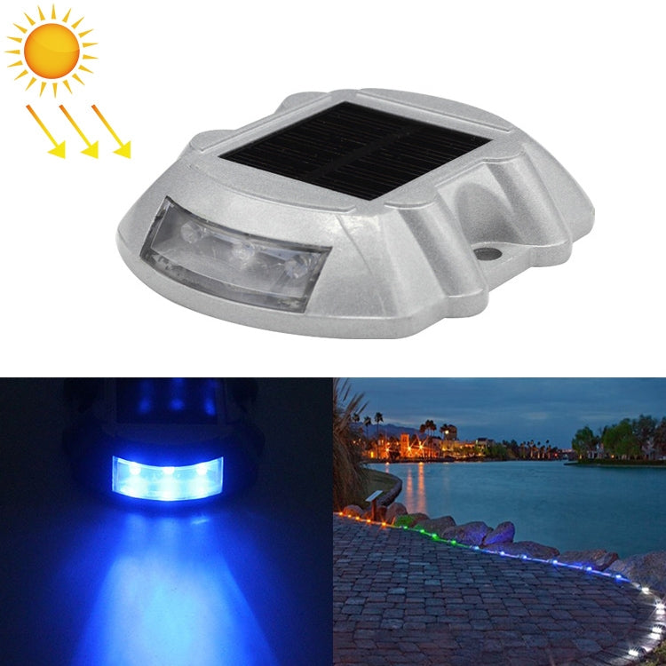 Solar Horseshoe Road Stud Light Car Guidance Light Road Deceleration Light, Flashing Bright Version