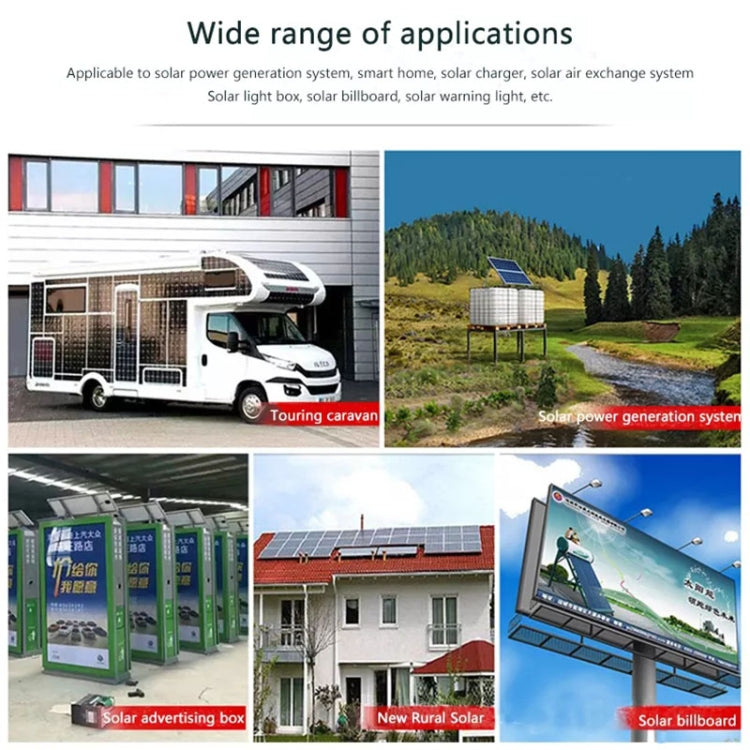 30A Solar Charge Controller 12V / 24V Lithium Lead-Acid Battery Charge Discharge PV Controller