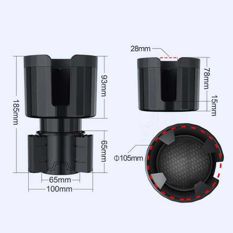 Car Cup Mouth Conversion Large Water Cup Holder