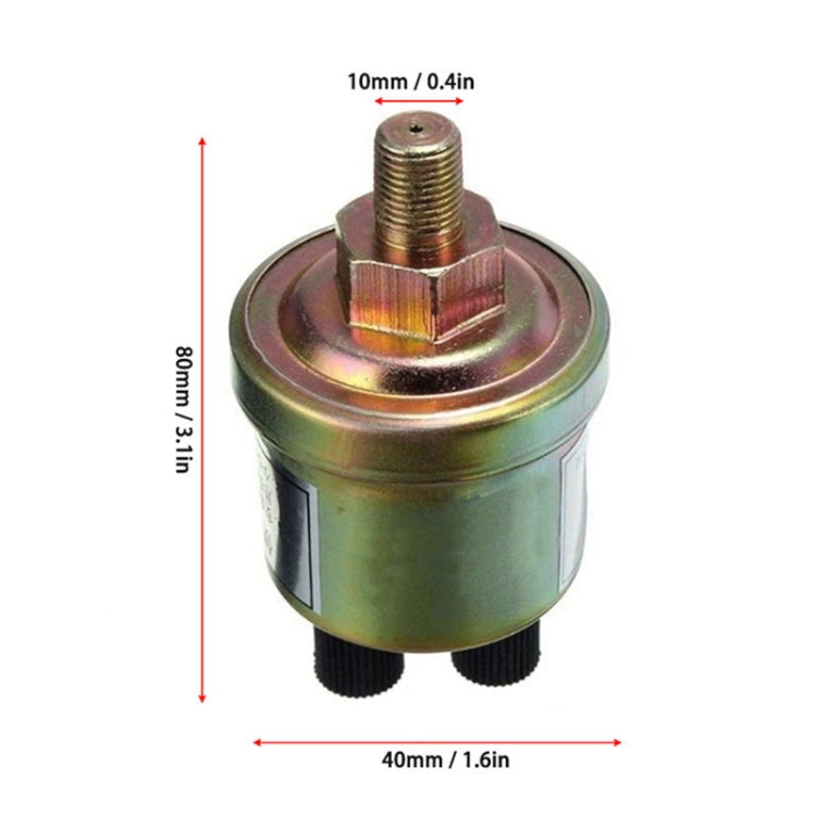 1/8NPT Car Double Head Oil Pressure Sensor