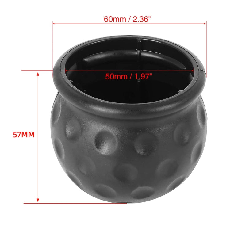 Car Truck Tow Ball Cover Cap Towing Hitch Trailer Towball Protection