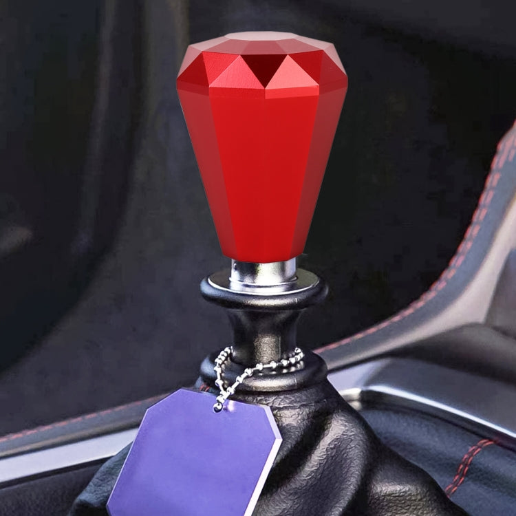Universal Car Diamond Shape Metal Gear Shift Knob