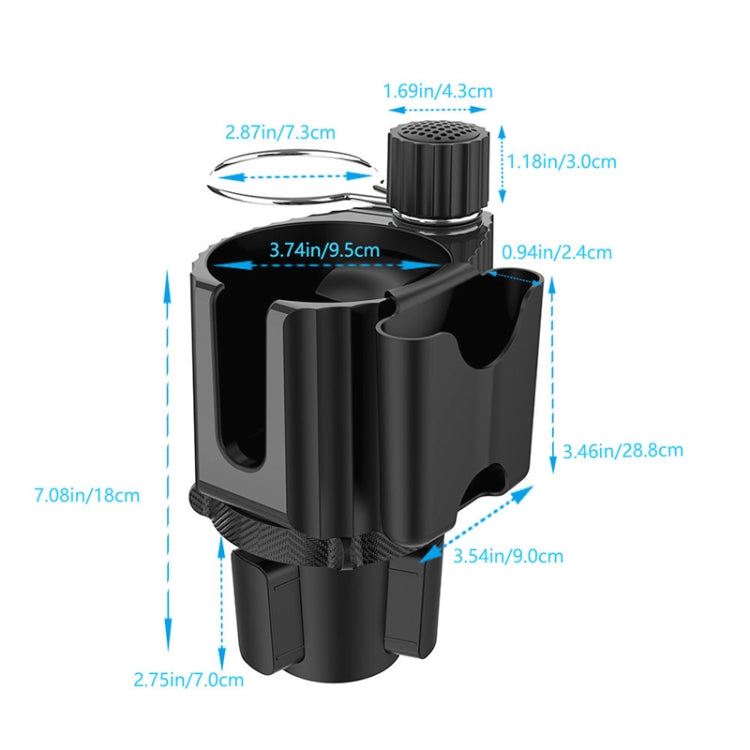 Car Beverage Rack Water Cup Mobile Phone Holder, Water Cup Holder