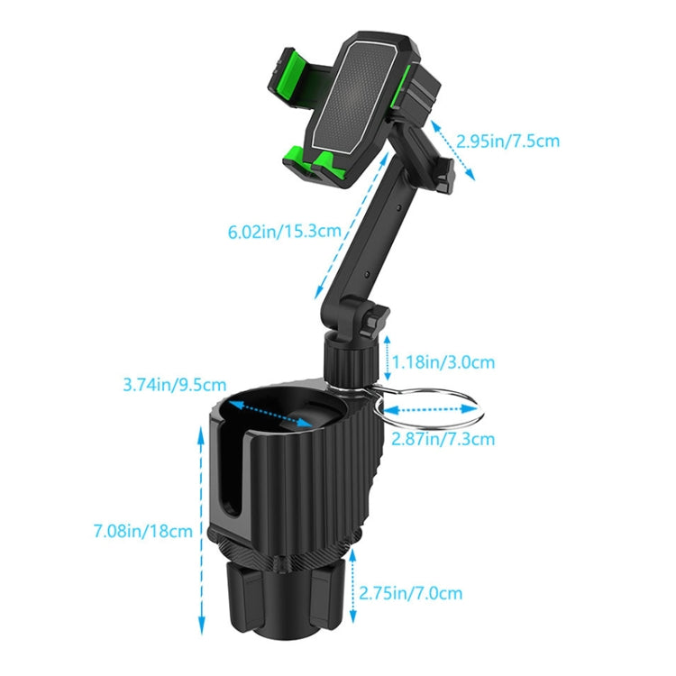 Car Beverage Rack Water Cup Mobile Phone Holder