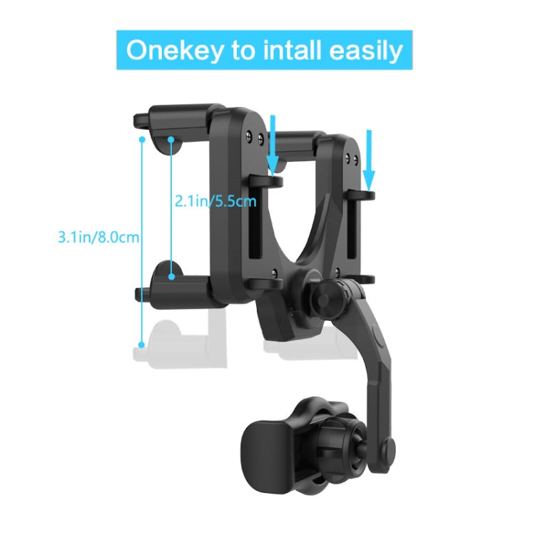 Car Rear Mirror Navigation Phone Holder