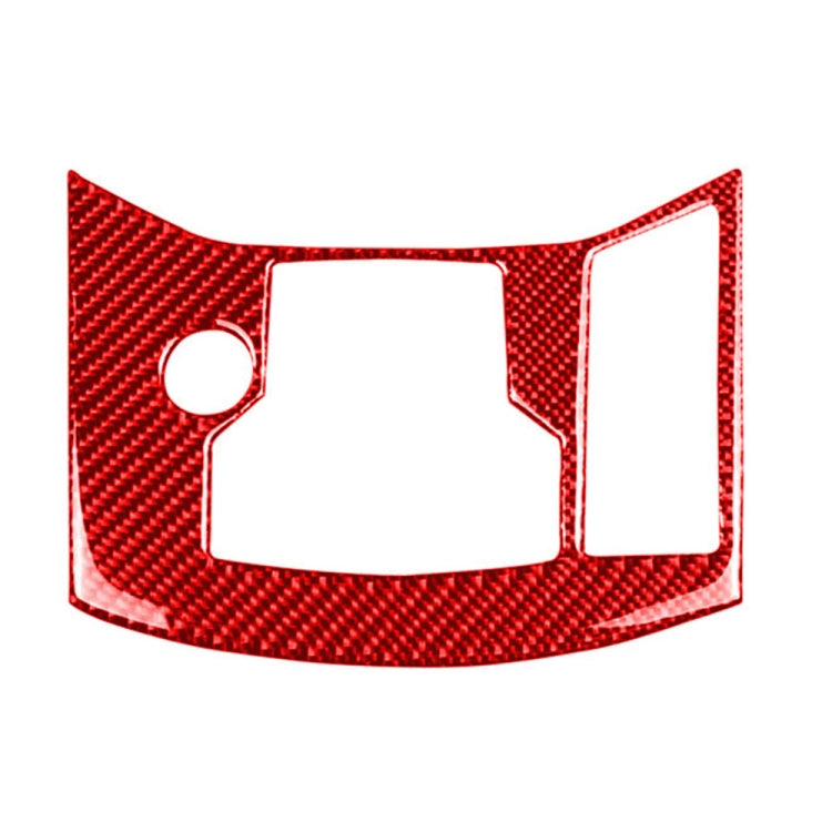 Car Carbon Fiber Handbrake Panel Decorative Sticker for Mazda CX-5 2017-2018, Right Drive