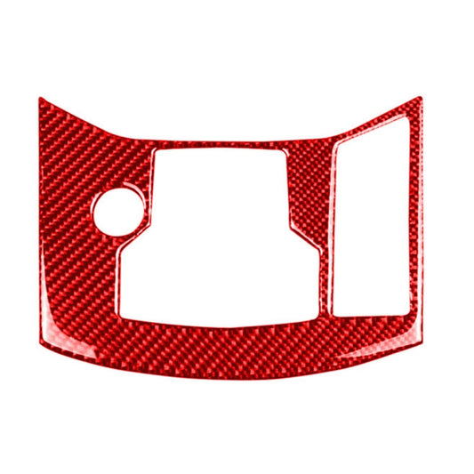 Car Carbon Fiber Handbrake Panel Decorative Sticker for Mazda CX-5 2017-2018, Right Drive