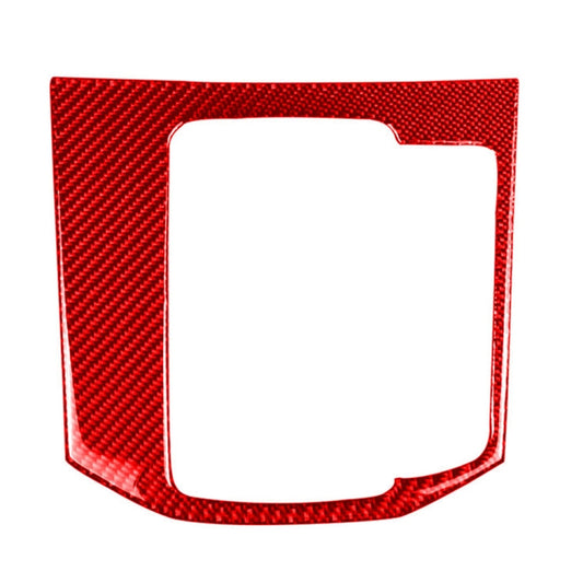 Car Carbon Fiber Gear Panel Decorative Sticker for Mazda CX-5 2017-2018, Right Drive