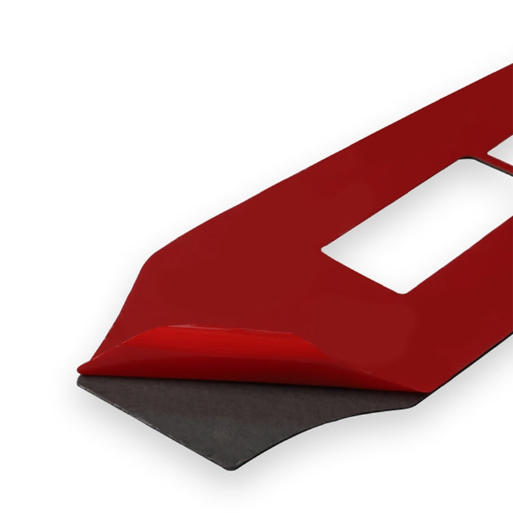 2 in 1 Car Carbon Fiber Window Lift Panel Decorative Sticker for Nissan 370Z / Z34 2009-, Right Drive Low-configured