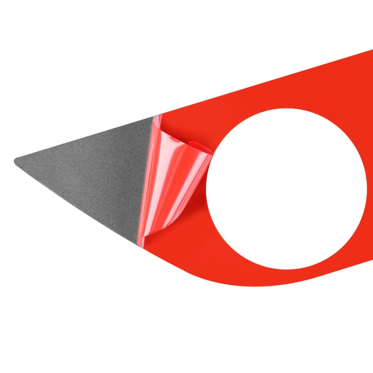 Car Carbon Fiber Air Conditioning Switch Panel Decorative Sticker for Toyota Corolla / Levin 2014-2018, Right Drive