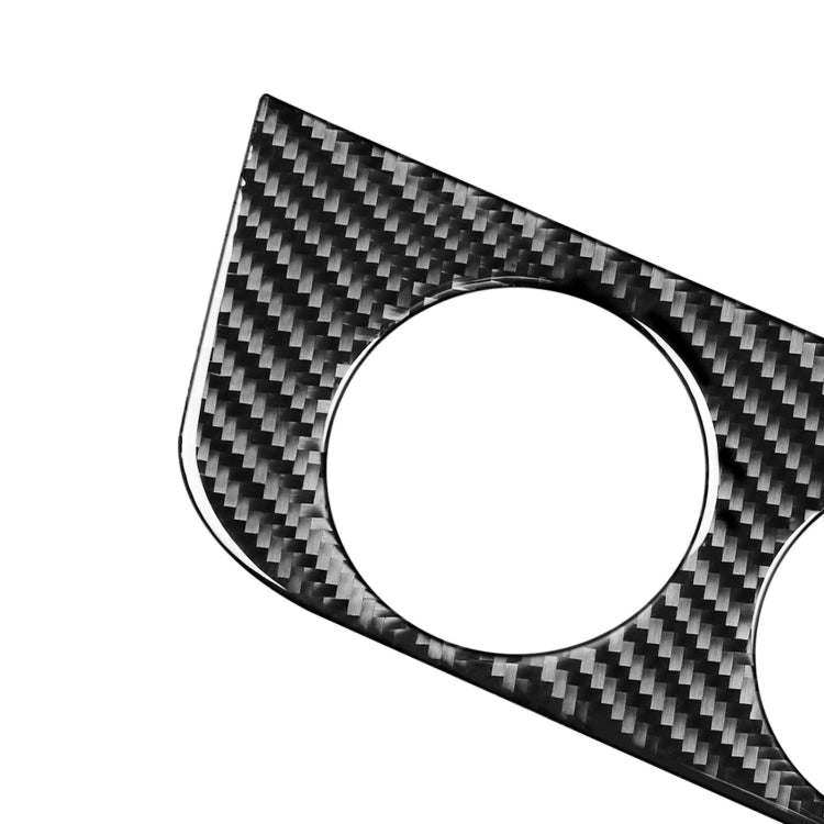 Car Carbon Fiber Air Conditioning Switch Panel Decorative Sticker for Toyota Corolla / Levin 2014-2018, Left Drive