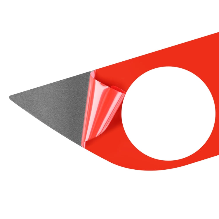 Car Carbon Fiber Air Conditioning Switch Panel Decorative Sticker for Toyota Corolla / Levin 2014-2018, Left Drive