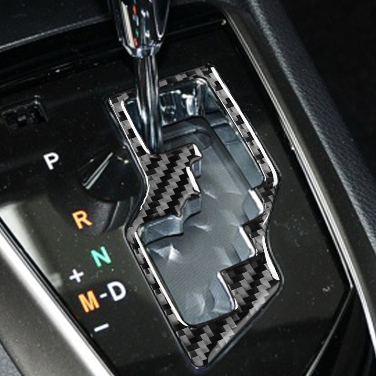 Car Carbon Fiber Gear Decorative Sticker for Toyota Corolla / Levin 2014-2018, Left Drive