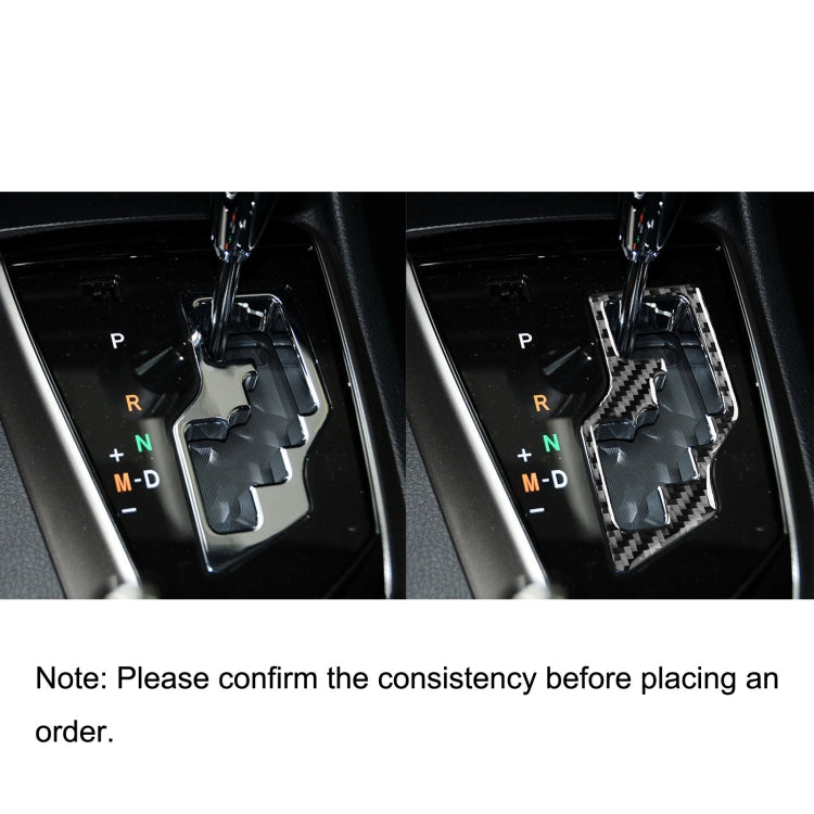 Car Carbon Fiber Gear Decorative Sticker for Toyota Corolla / Levin 2014-2018, Left Drive