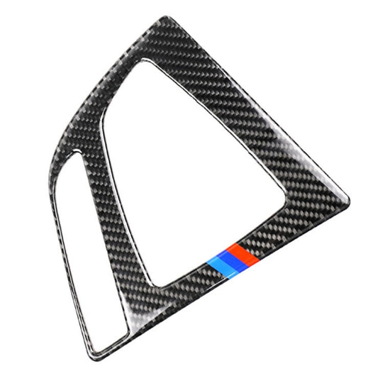 Three Color Carbon Fiber Car Gear Panel Decorative Sticker for BMW (F30) 2013-2017 / (F34) 2013-2017,Right Drive