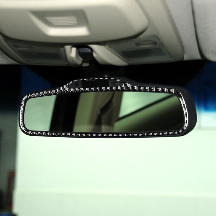 Car Carbon Fiber Rearview Mirror Decorative Sticker for Volvo XC90 2003-2014, Left and Right Drive Universal