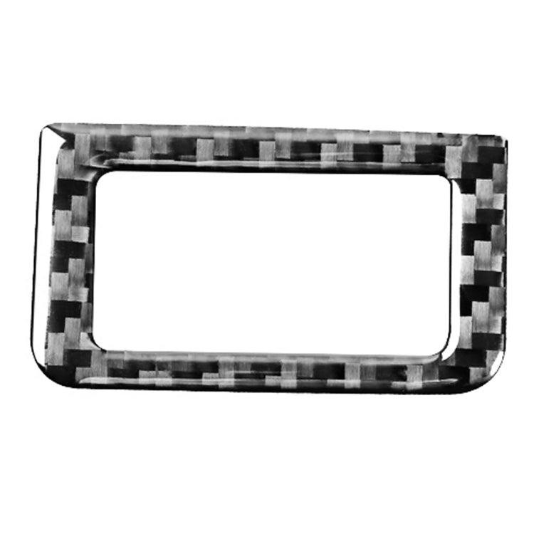 Car Carbon Fiber Trunk Switch Sticker for Audi A6L / A7 2019-, Left and Right Drive Universal