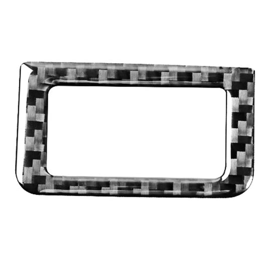 Car Carbon Fiber Trunk Switch Sticker for Audi A6L / A7 2019-, Left and Right Drive Universal