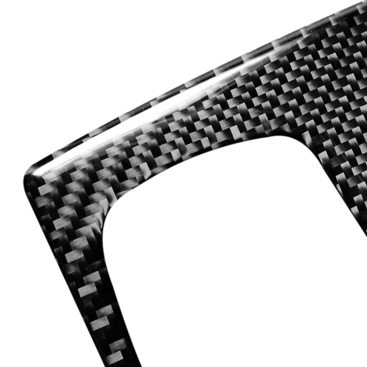 Car Carbon Fiber Central Shift Panel Cover Decorative Sticker for BMW G11 / G12 2016-, Right Drive, Central Shift Panel Cover, Right Drive