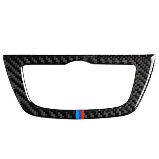 Car Carbon Fiber Headlight Switch 3-color Decorative Sticker for BMW G01 X3 2018-2020 / G02 X4 2019-2020, Left and Right Drive Universal