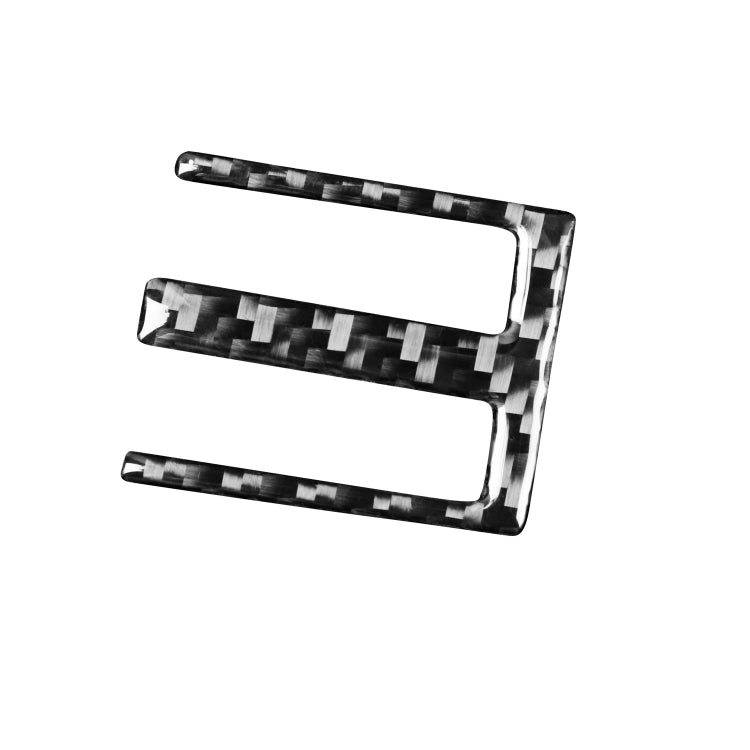 3 in 1 Car Carbon Fiber Central Air Outlet Decorative Sticker for Subaru BRZ / Toyota 86 2017-2019, Left and Right Drive Universal