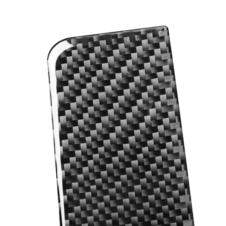 Carbon Fiber Car Cup Holder Frame Decorative Sticker for Toyota Tundra 2014-2018, Right Driving