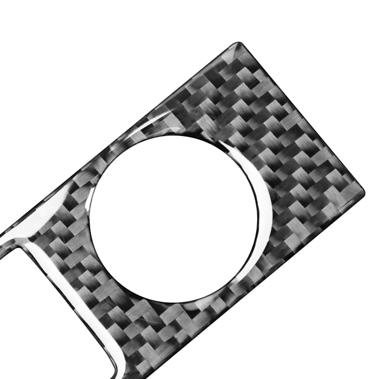 2 PCS / Set Carbon Fiber Car Central Control Volume Switch Decorative Sticker for Toyota Tundra 2014-2018, Left Right Driving Universal