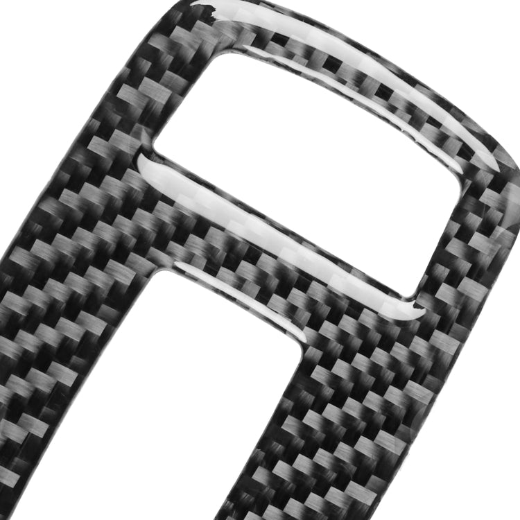 Carbon Fiber Car Window Lift Set Decorative Sticker for Dodge Challenger 2015 to Now, Left Driving