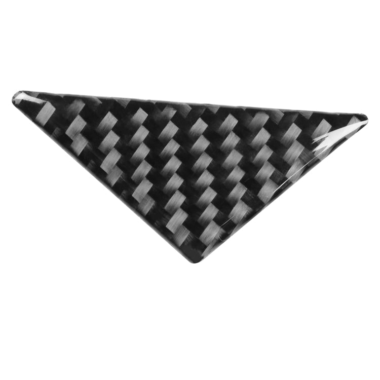 Carbon Fiber Car Left Right Side Window Posts Decorative Sticker for Dodge Challenger 2015 to Now, Left Driving