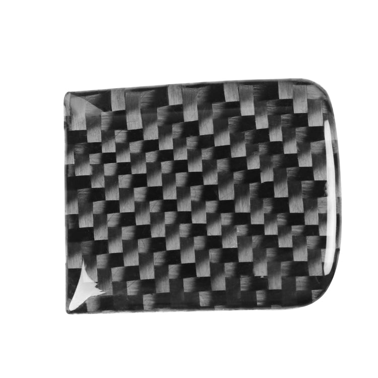 Carbon Fiber Car Co-pilot Storage Box Set Decorative Sticker for Dodge Challenger 2015 to Now, Left Driving