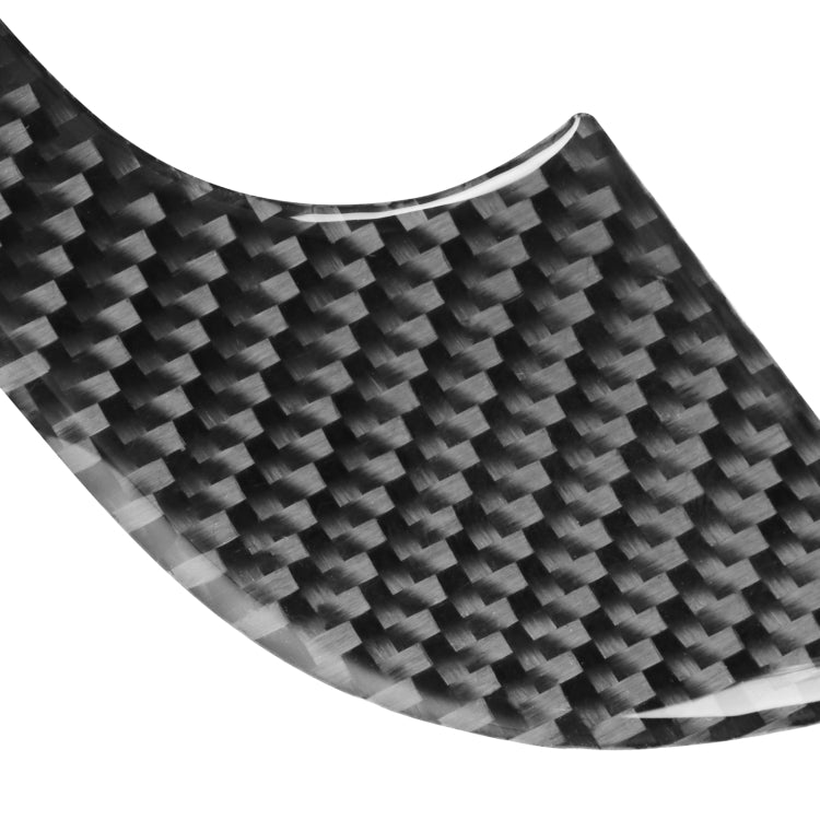 Carbon Fiber Car Co-pilot Storage Box Set Decorative Sticker for Dodge Challenger 2015 to Now, Left Driving