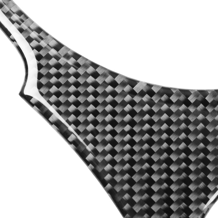 Carbon Fiber Car Central Control Instrument Large Panel Decorative Sticker for Dodge Challenger 2015 to Now, Left Driving