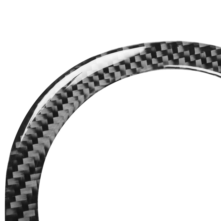 Carbon Fiber Car Rear Handrail Cup Holder Decorative Sticker for Dodge Challenger 2015 to Now, Left Driving