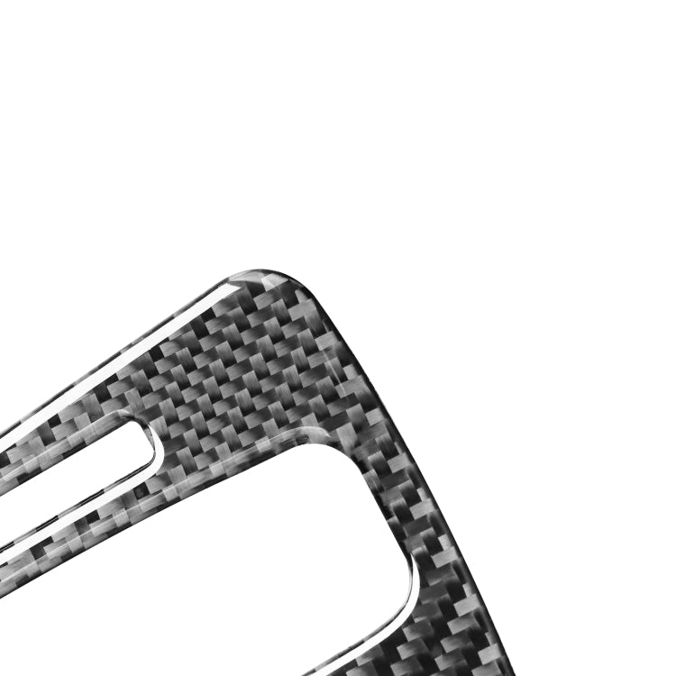 Carbon Fiber Car Gear Indicator Frame Decorative Sticker for Honda CRV 2007-2011,Left Drive