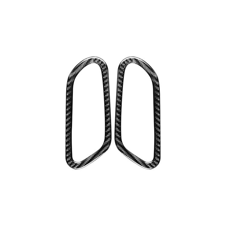 2 PCS / Set Carbon Fiber Car Inner Door Handle Decorative Sticker for Volkswagen Scirocco 2009-2016,Left and Right Drive Universal