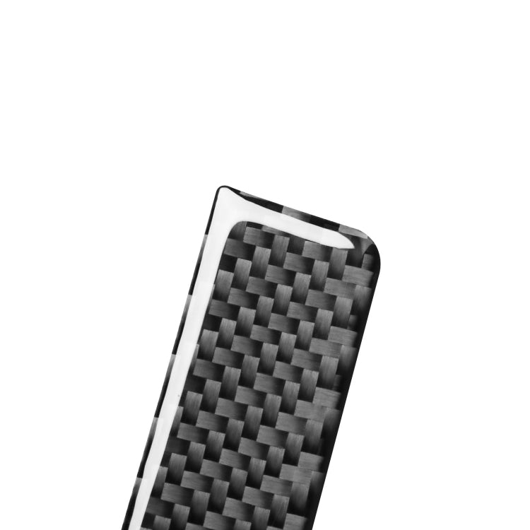 3 PCS / Set Carbon Fiber Car Dashboard Strip Decorative Sticker for Volkswagen Scirocco 2009-2016,Left Drive