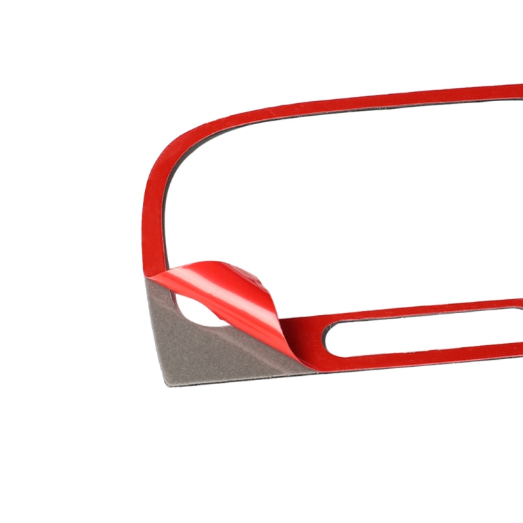 Carbon Fiber Car Middle Air Outlet Decorative Sticker for Volkswagen Golf 6 2008-2012