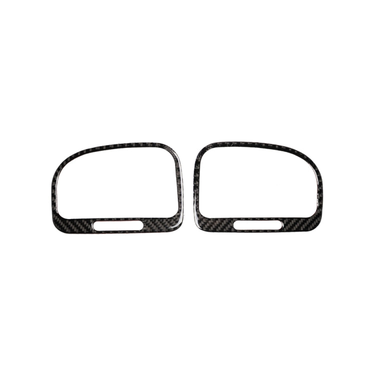Carbon Fiber Car Left Right Air Outlet Decorative Sticker for Volkswagen Golf 6 2008-2012, Left Right Air Outlet