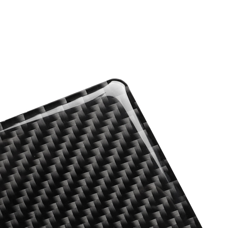 Carbon Fiber Car Ashtray Panel Decorative Sticker for Volkswagen Golf 6 2008-2012