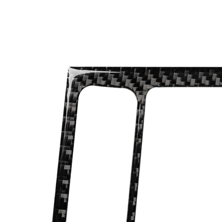 Carbon Fiber Car Ashtray Frame Decorative Sticker for Volkswagen Golf 6 2008-2012