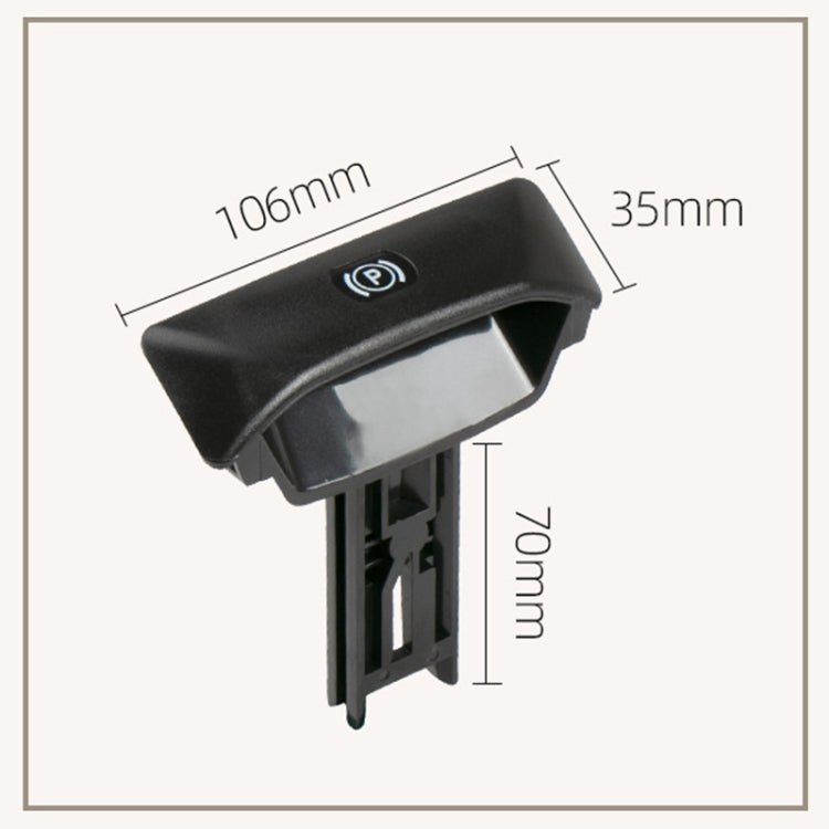 For Mercedes-Benz W204/W212 Left Driving Car Handbrake Parking Brake Lever Release Handle 2044270020