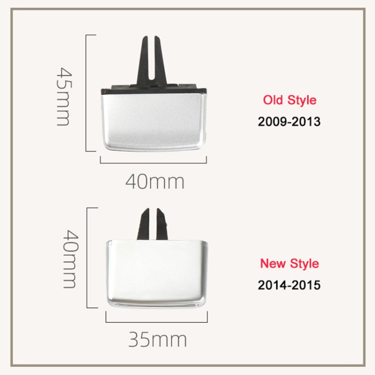 For Mercedes-Benz W212 2009-2013 Car Air Conditioning Exhaust Switch Paddle Air Conditioning Leaf Clip 212 830 0154 9116