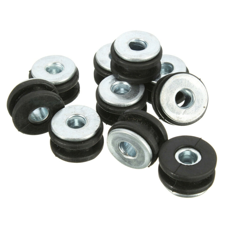 10 in 1 For Kawasaki Motorcycle Rubber Grommets Bolt Assortment Kit