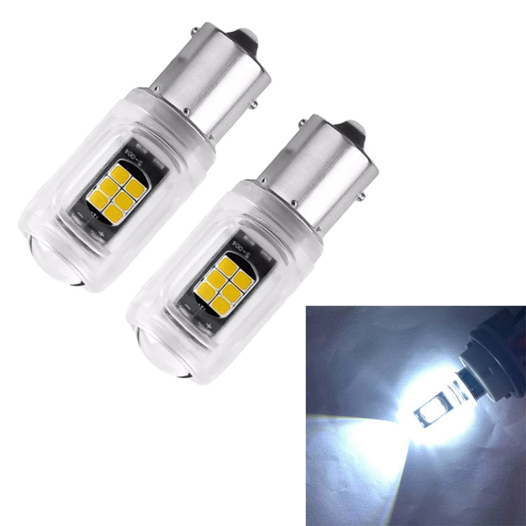 2pcs 1156 DC12V / 2.16W / 0.18A / 480LM Car LED Turn Signal Light