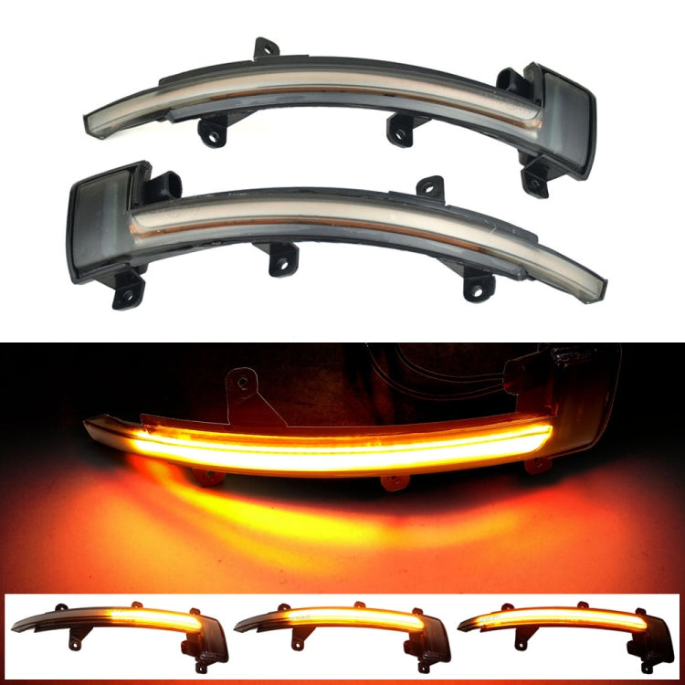 1 Pair For Audi TT MK2 2007-2014 Car Dynamic LED Turn Signal Light Rearview Mirror Flasher Water Blinker