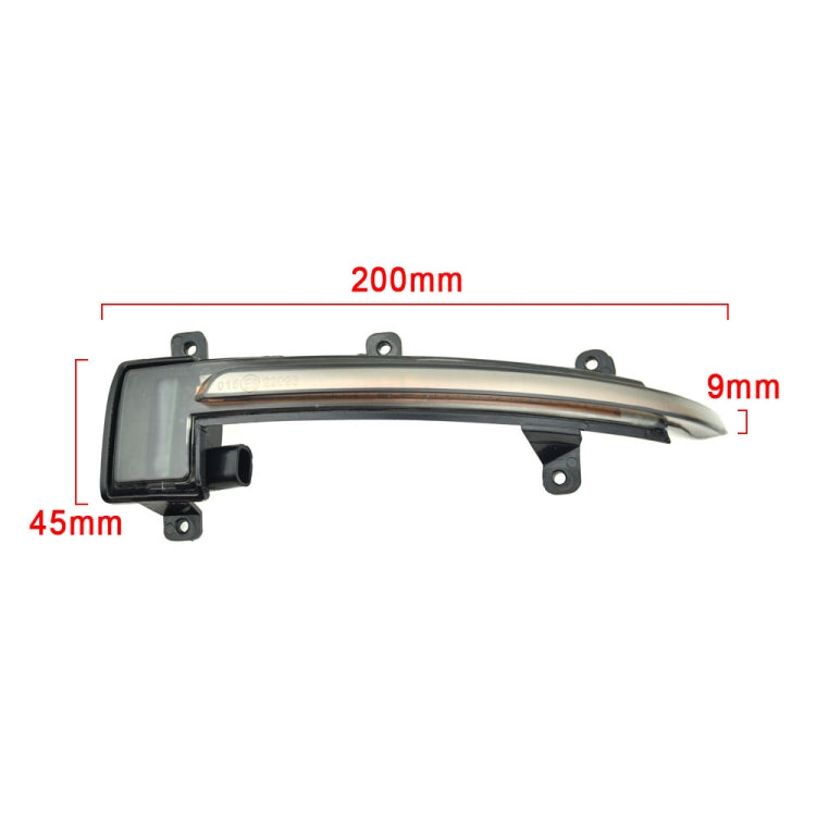 1 Pair For Audi TT MK2 2007-2014 Car Dynamic LED Turn Signal Light Rearview Mirror Flasher Water Blinker